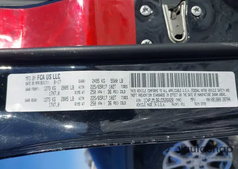 2018 Jeep Cherokee Latitude Plus 4X4 from USA, damaged, VIN 1C4PJMLB6JD526028